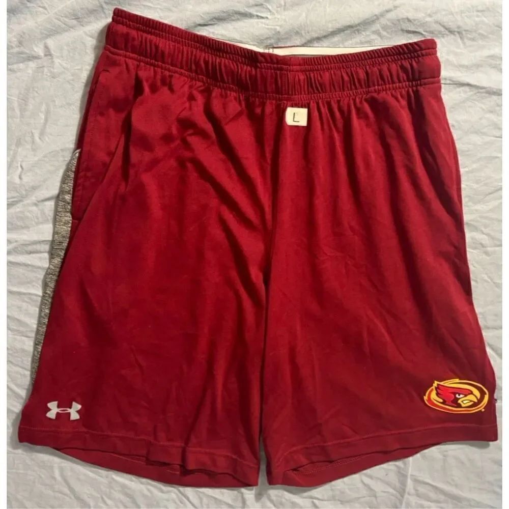 Iowa State Cyclones Women’s Under Armour Loose Fit Shorts Size LG Large
